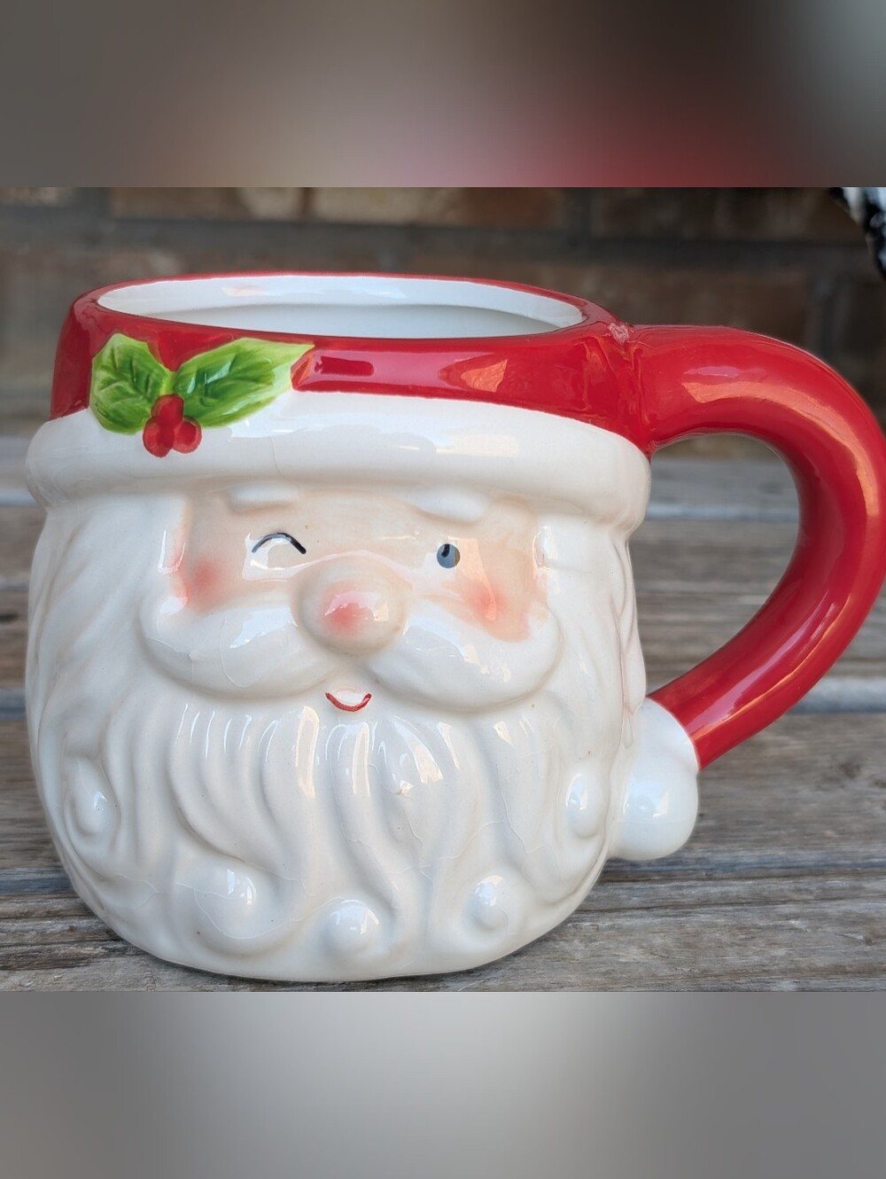 Large Santa Mug By Sleigh Bell Bistro